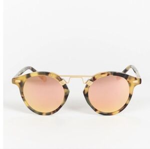 KREWE ST. LOUIS Mirrored Sunglasses in Audubon Rose